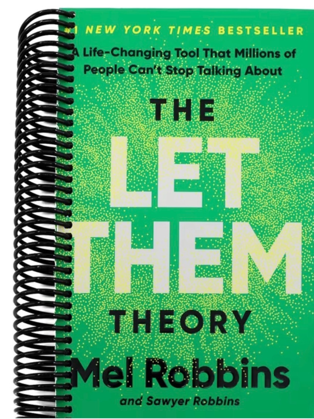 Sale‼️The Let Them Theory by Mel Robbins Spiral Bound Book